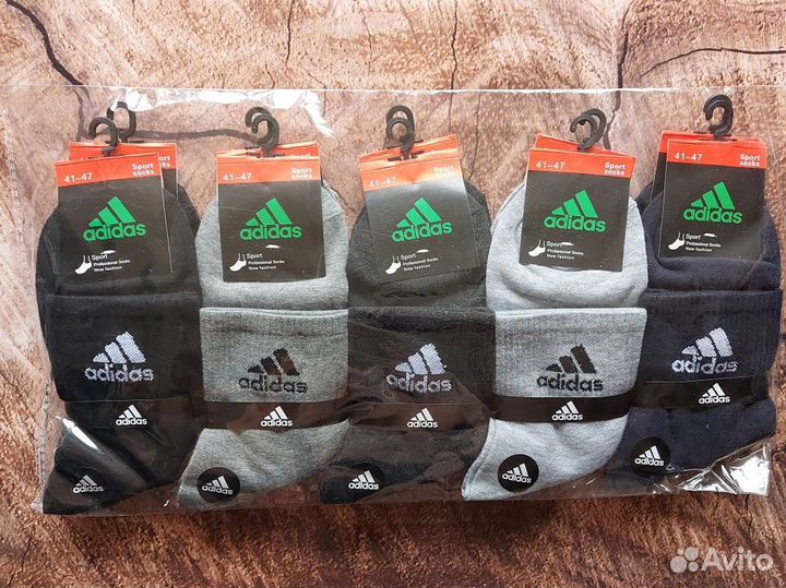 Носки Nike Adidas Jordan белые