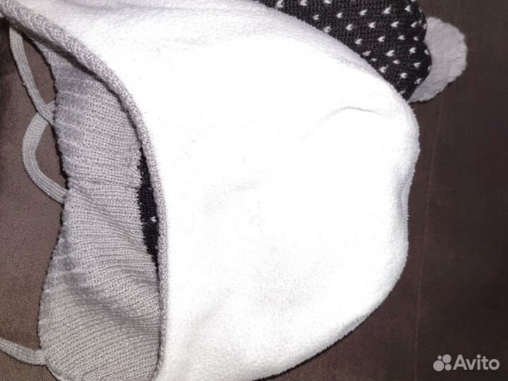 Бронь Шапка lassie демисезонная 46-48,для двойни