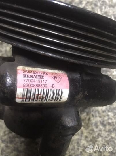 Насос гур рено логан рено сандеро 1.4 K7J710