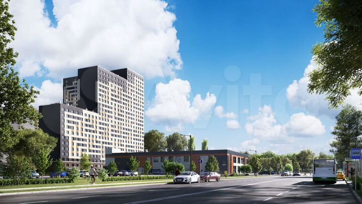 3-к. квартира, 63,6 м², 10/25 эт.