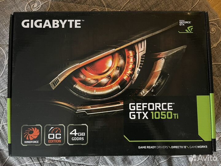 Видеокарта gtx 1050 ti 4gb