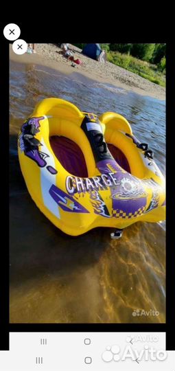 Водный тюбинг для 2ух человек