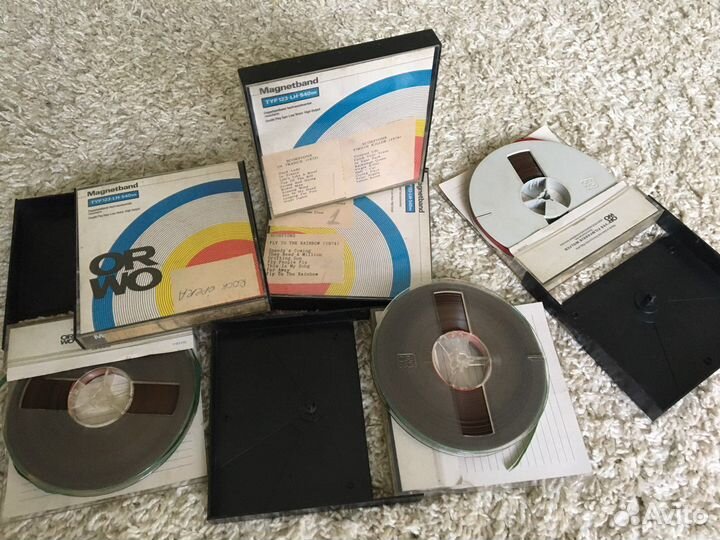 Катушки (бобины) магнитофонные