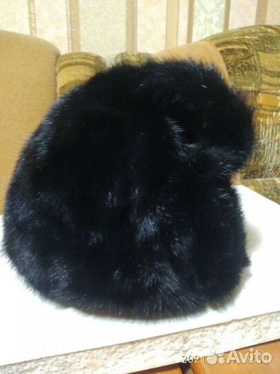 Шапка норковая женская