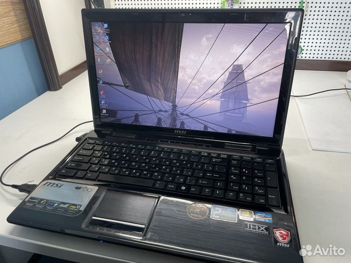 Игровой ноутбук Msi ge60