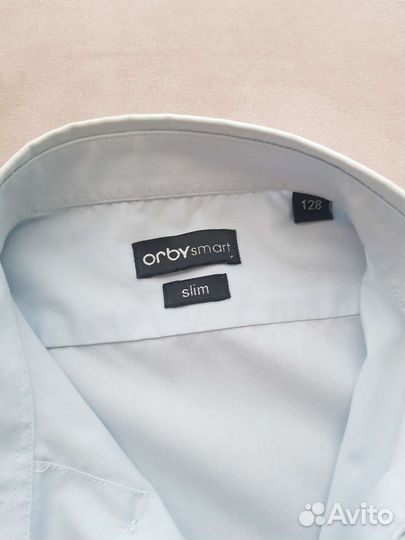 Рубашка с коротким рукавом для мальчика 128