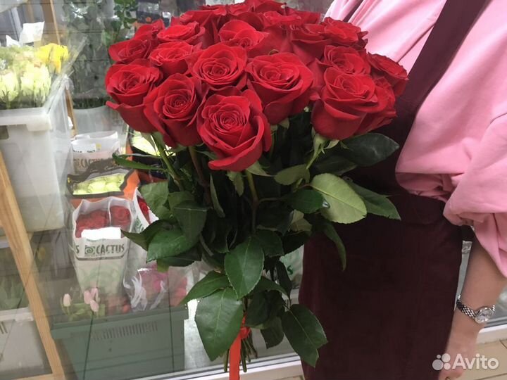 25 роз. Доставка