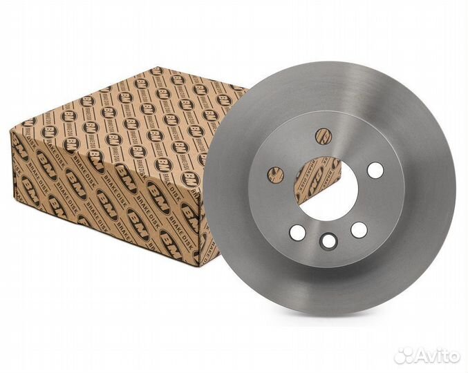 Диск тормозной передний вентилируемый 2