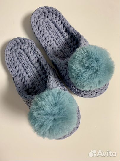 Трикотажные тапочки