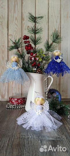 Новогодние игрушки Рождественский Ангел