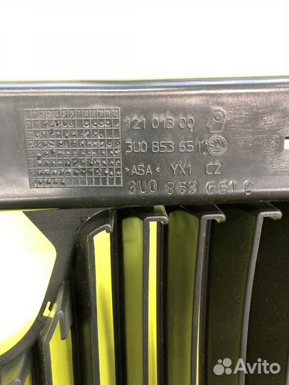 Решетка радиатора skoda superb