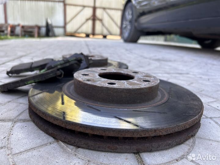 Передние тормозные диски mazda 6 2.0 бензин 2014