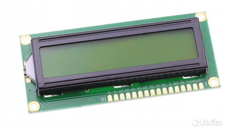 Дисплей LCD1602 (HD44780)