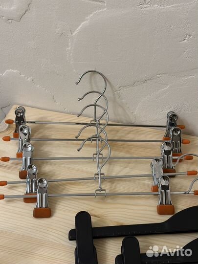 Вешалки плечики с прищепками