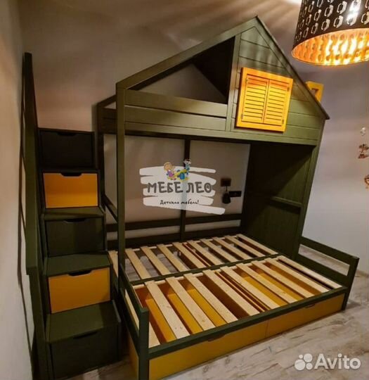 Детская двухъярусная кровать