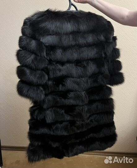 Шуба из песца