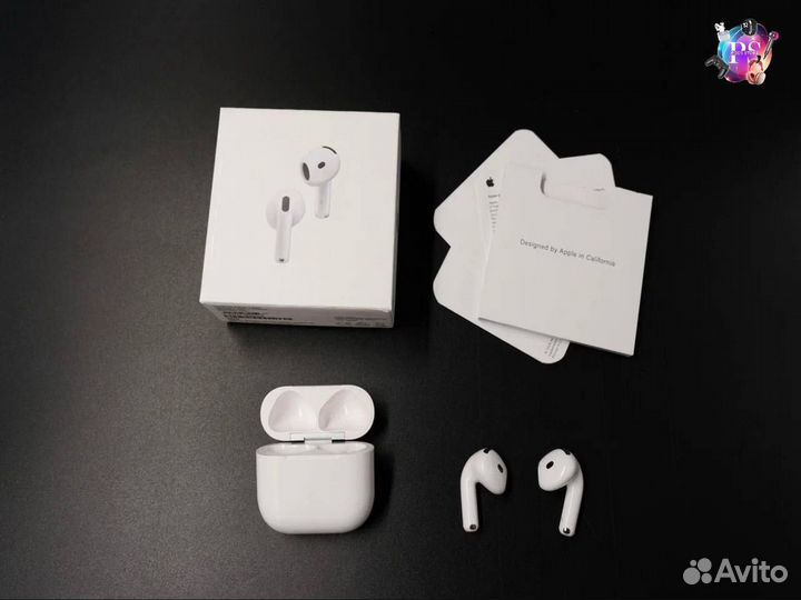 Беспроводные AirPods 4: Ваша музыка, ваш стиль