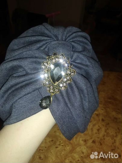 Шапка чалма женская на весну