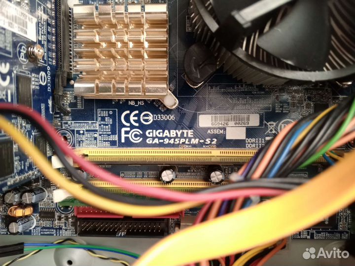 Системный блок 775, монитор, клавиатура, мышь