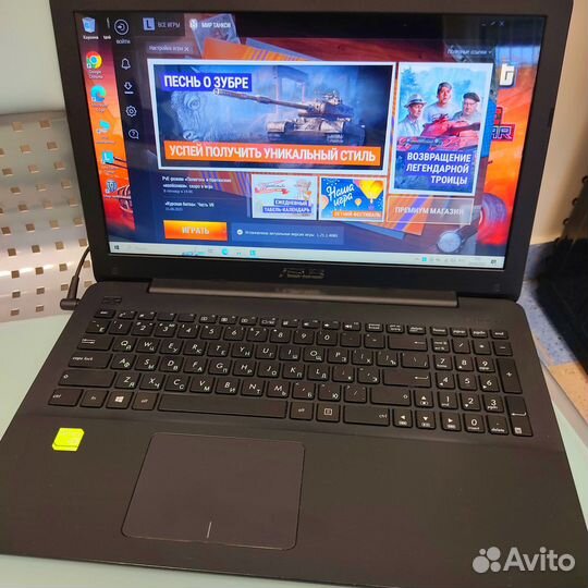 Игровой ноутбук Asus core i3