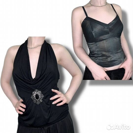 Топы готика и goblincore