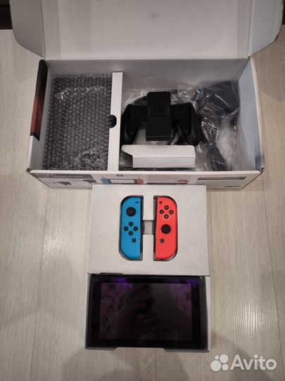 Nintendo switch прошитая чип +sd 128gb