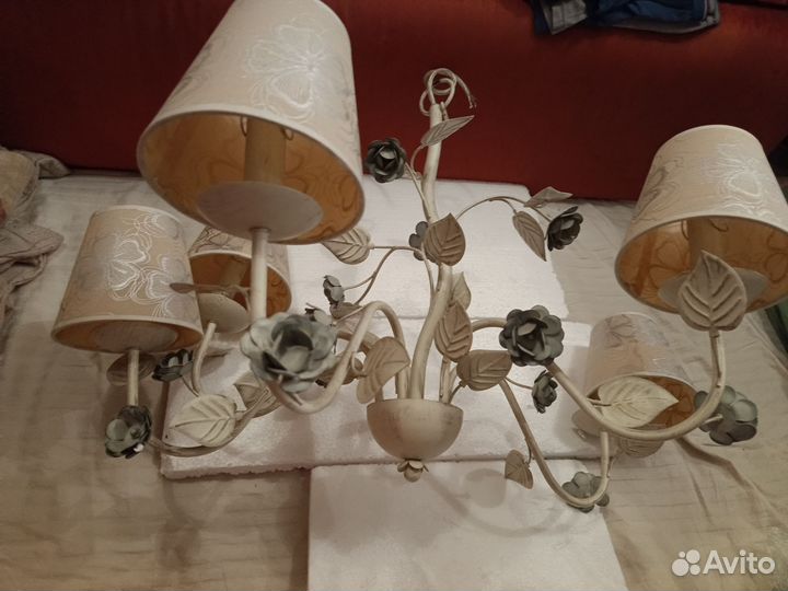 Люстра подвесная потолочная в стиле Винтаж
