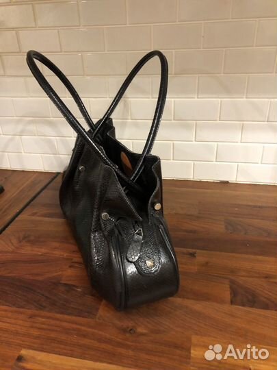 Сумка натуральная кожа змеи