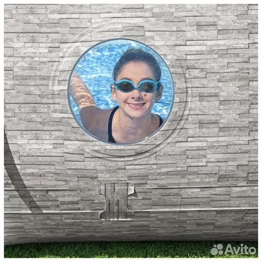 Каркасный бассейн Bestway 488х305х107 см