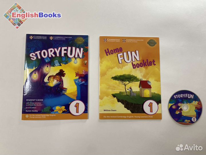 Story fun 1, комплект (SB,HB,CD) новые