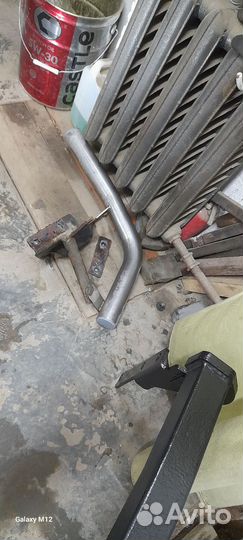 Защита заднего бампера rav 4