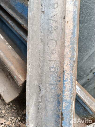 Рельсы BV&Co узкоколейка 1893 года