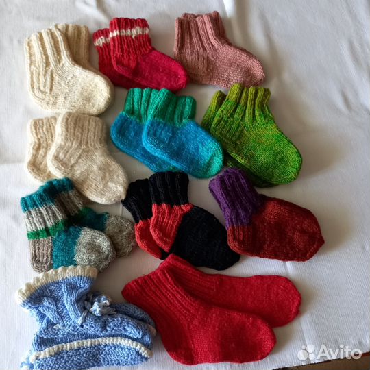 Шерстяные носки детские