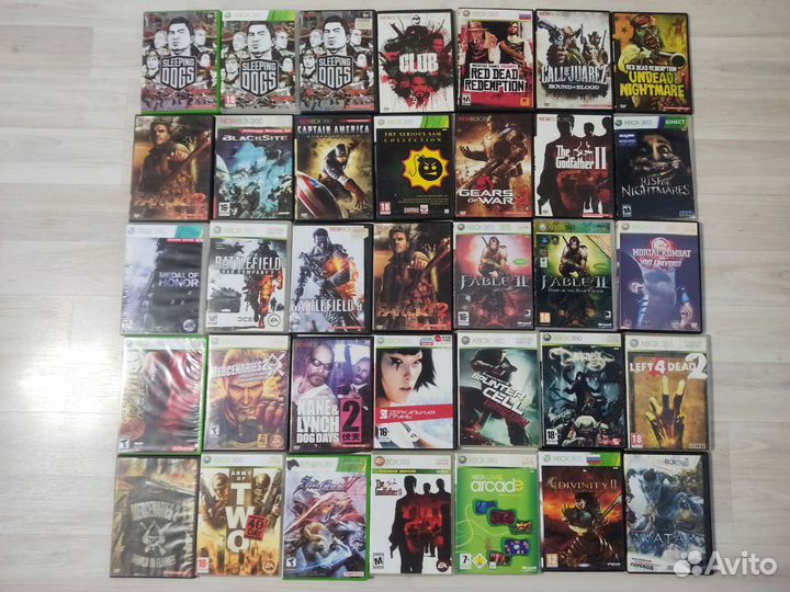 Игры для прошитого xbox 360 пиратки