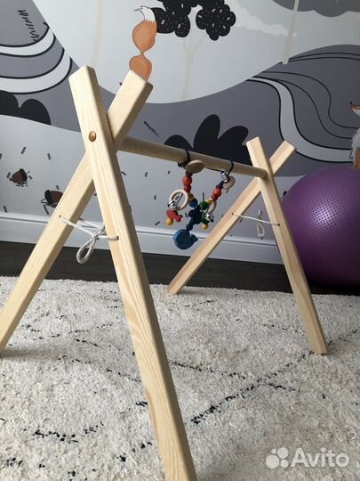 Развивающие ворота (тренажер монтессори)