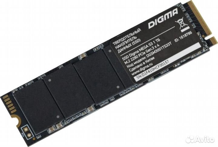 Твердотельный накопитель (SSD) Digma dgsm3001TS33T