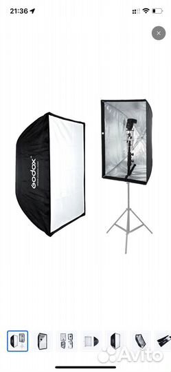 Софтбокс godox 60*90 зонтичный