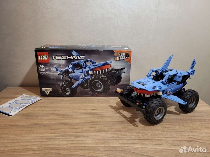 Lego Technic 42134 Monster Jam пустая коробка