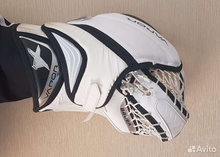 Вратарские блин и ловушка bauer 1x sr