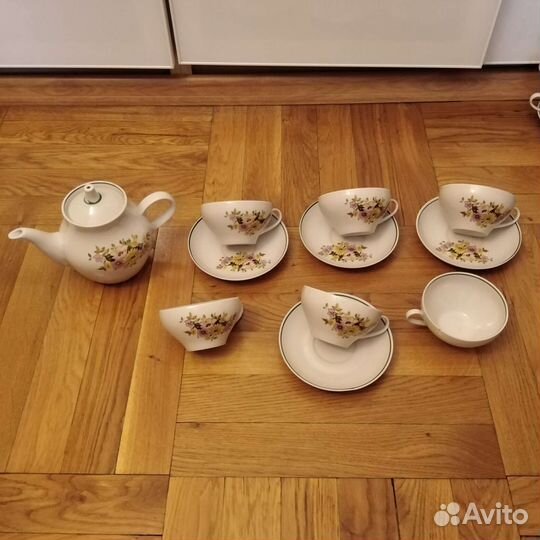 Чайный сервиз/чайные пары/блюдца СССР