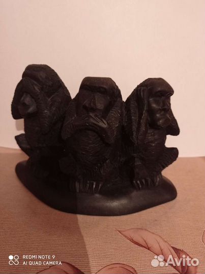 Статуэтка чёрное дерево