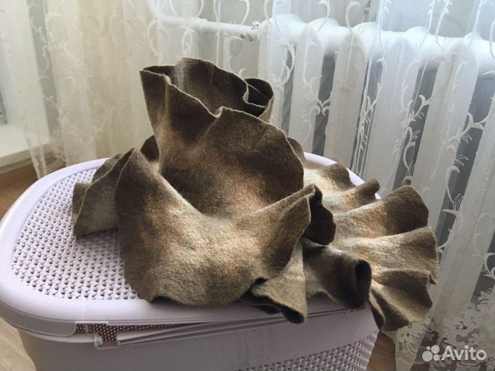 Шарф валяный