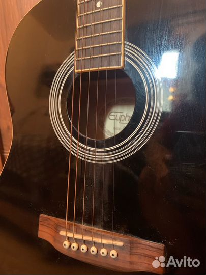 Гитара Euphony EC-100-BK (металлические струны)