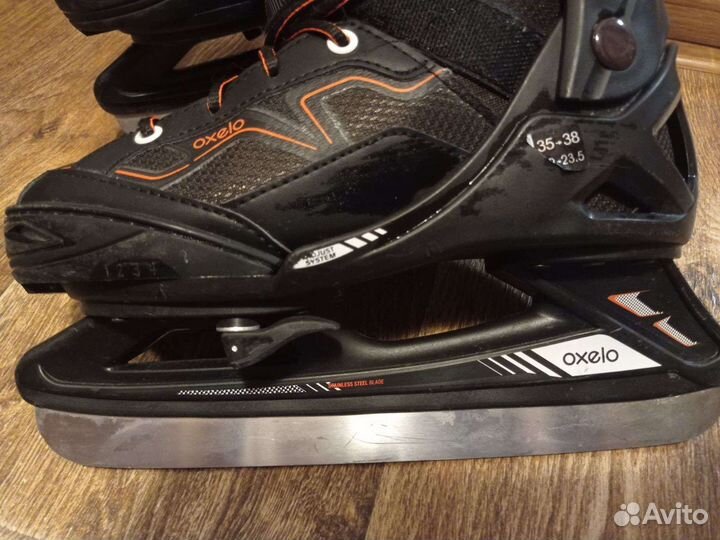 Коньки раздвижные 35-38