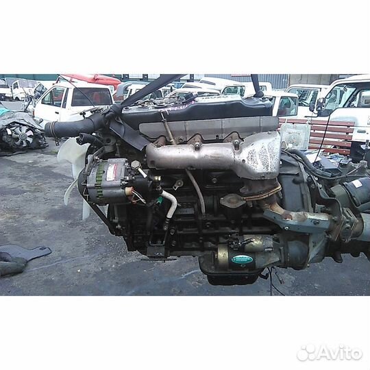 Двигатель двс с навесным isuzu ELF NKR63 4BE2