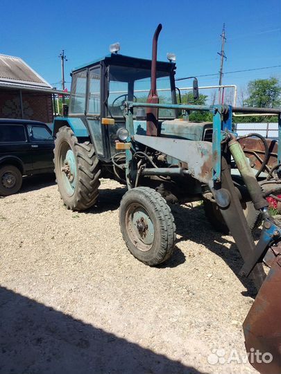 Трактор МТЗ (Беларус) 80 с КУН, 1985