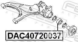 Подшипник ступичный передний (40x72x37) DAC4072