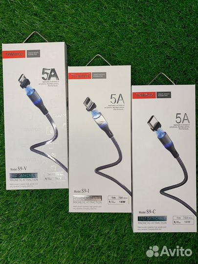 Магнитный кабель Micro / Type-C / Lightning