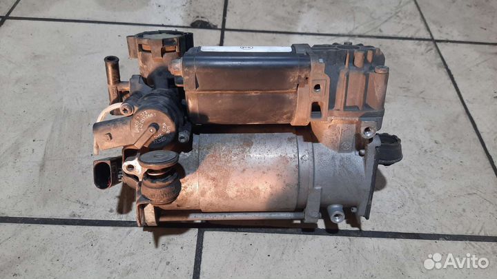 Компрессор пневмоподвески на mercedes