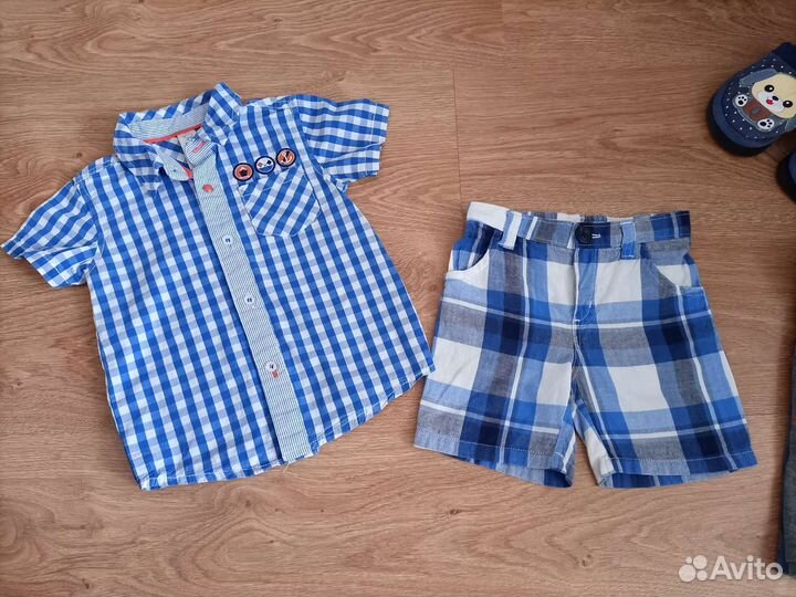 Вещи пакетом на мальчика 74-86 см/9-18 мес за всё